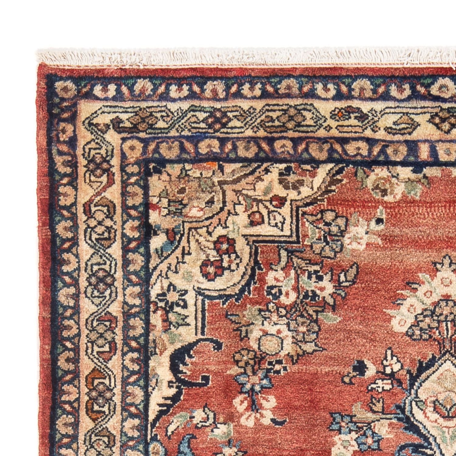 Tapis persan - Nomadic - Royal - 200 x 135 cm - rouge