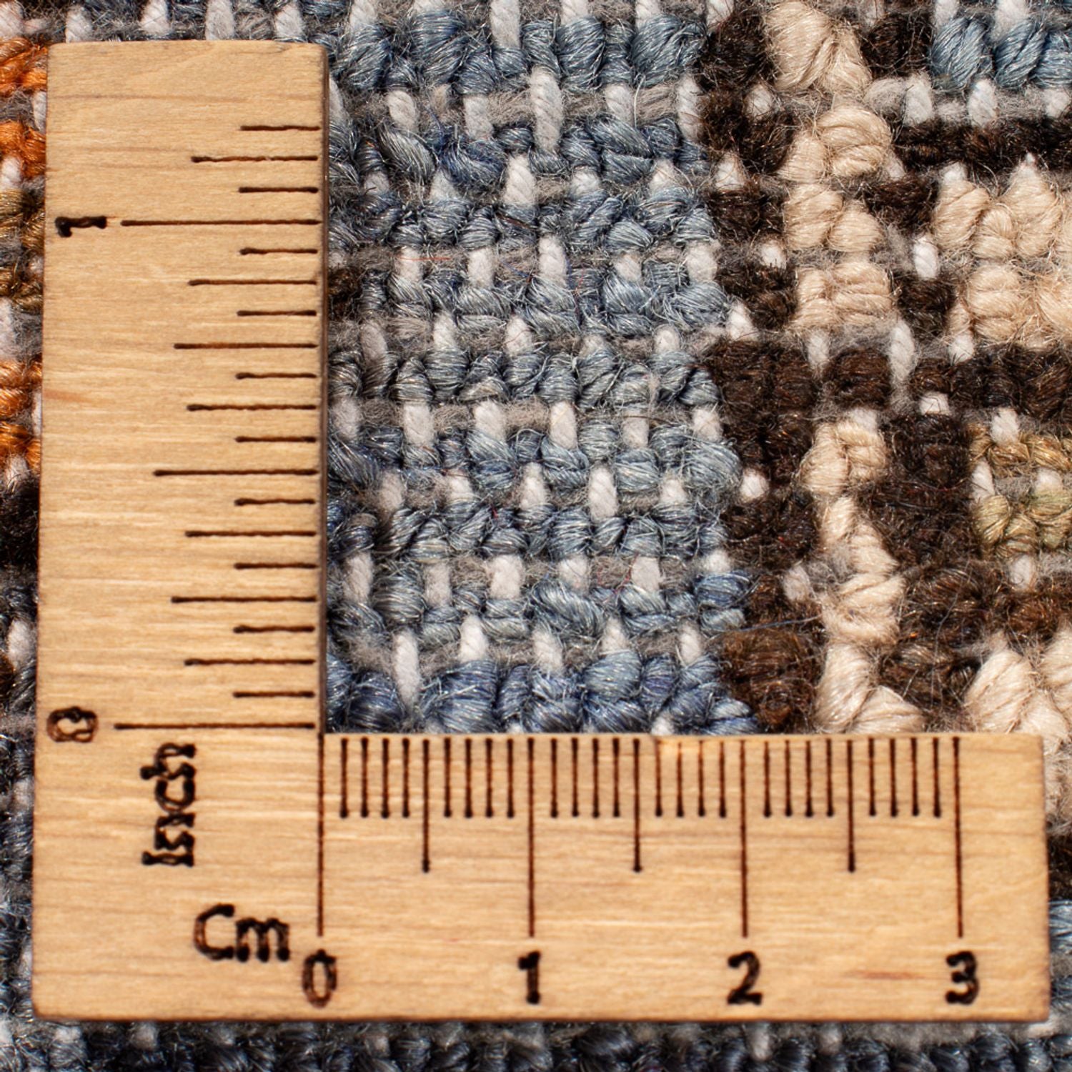 Tapis persan - Nomadic - 203 x 125 cm - bleu foncé