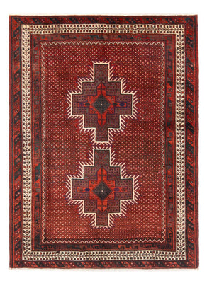 Tapis persan - Nomadic - 186 x 131 cm - rouge
