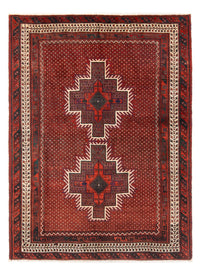 Tapis persan - Nomadic - 186 x 131 cm - rouge