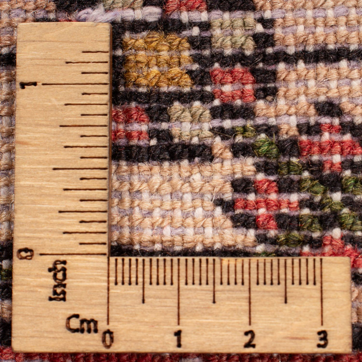 Tapis persan - Nomadic - 190 x 155 cm - rouge