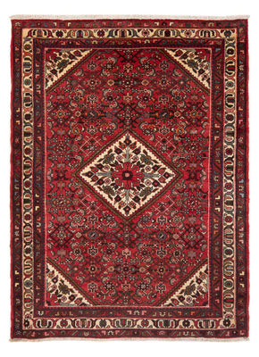 Tapis persan - Nomadic - 195 x 147 cm - rouge