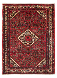 Tapis persan - Nomadic - 195 x 147 cm - rouge