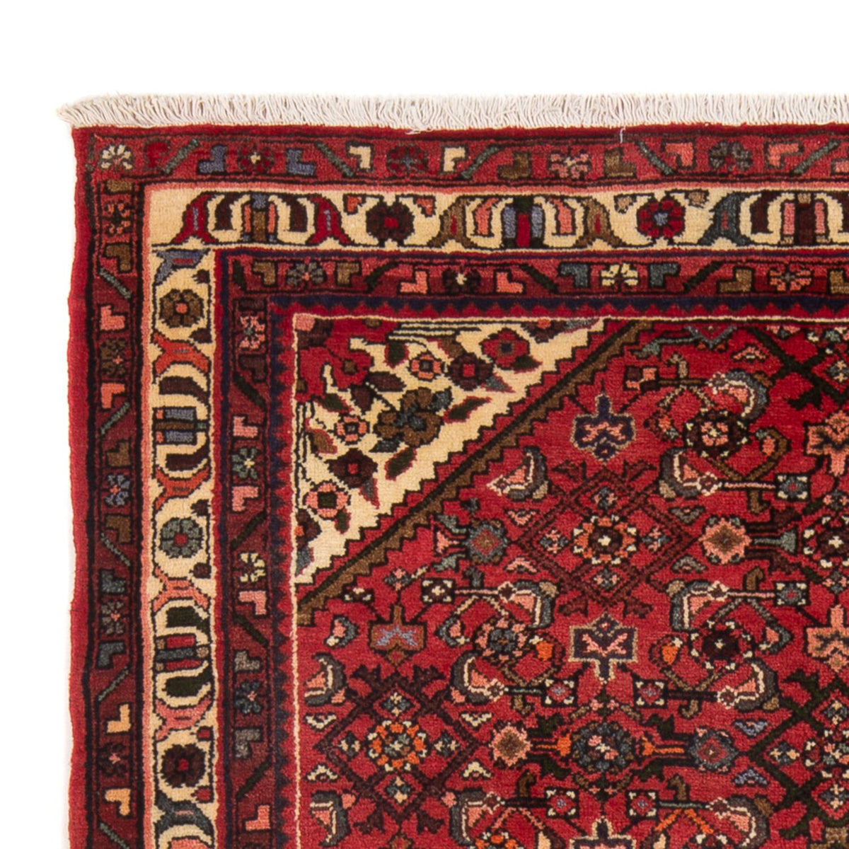 Tapis persan - Nomadic - 195 x 147 cm - rouge