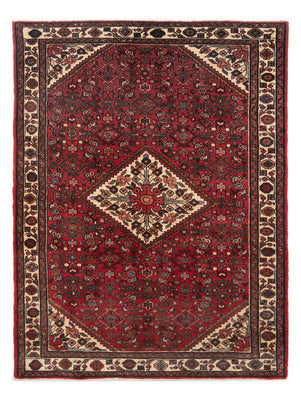 Tapis persan - Nomadic - 194 x 136 cm - rouge