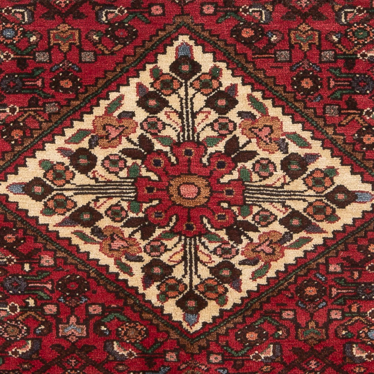 Tapis persan - Nomadic - 194 x 136 cm - rouge