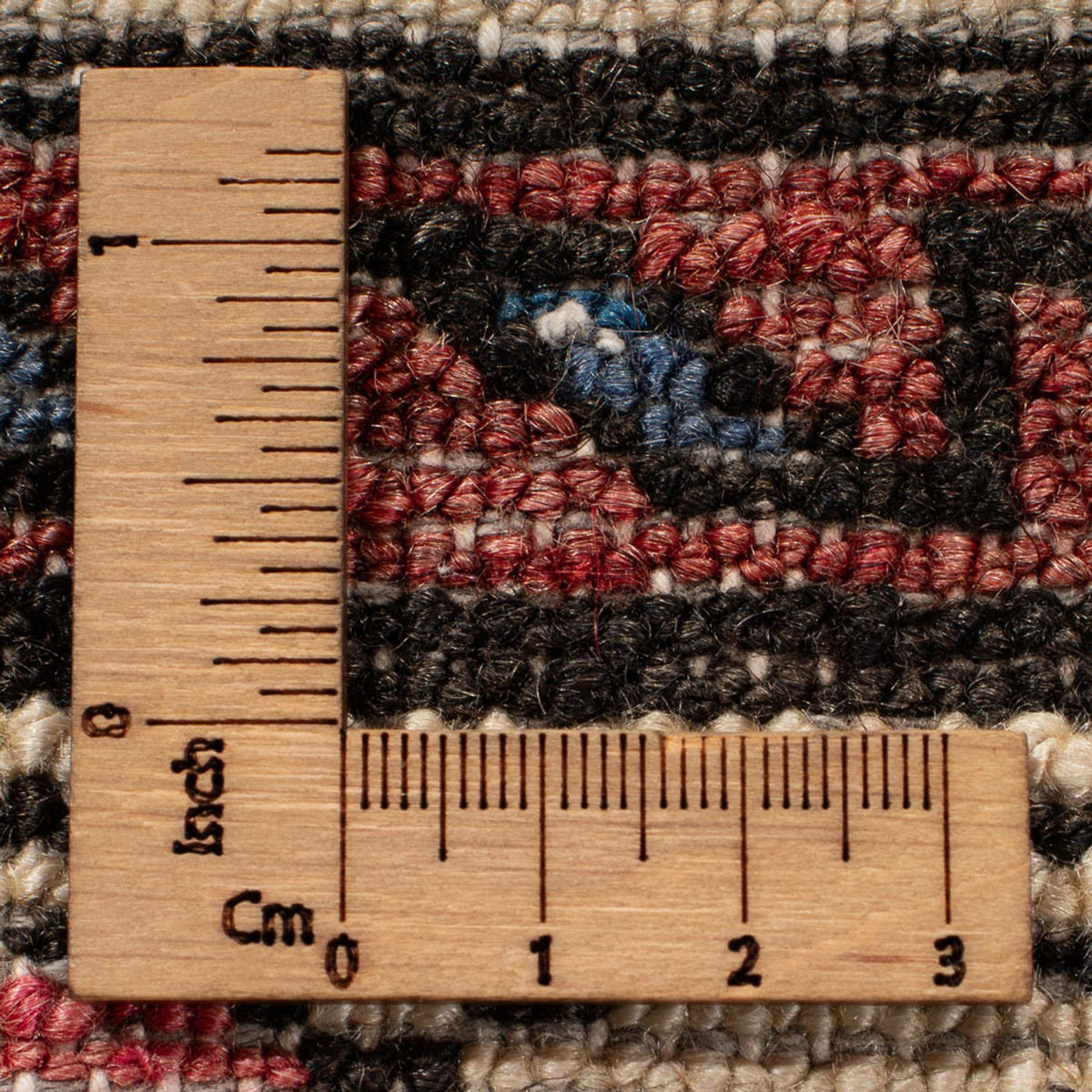 Tapis persan - Nomadic - 194 x 136 cm - rouge