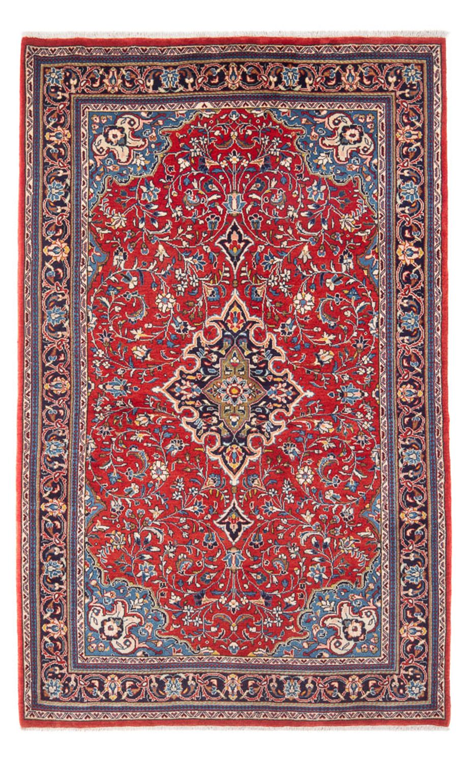 Tapis persan - Nomadic - 220 x 140 cm - rouge