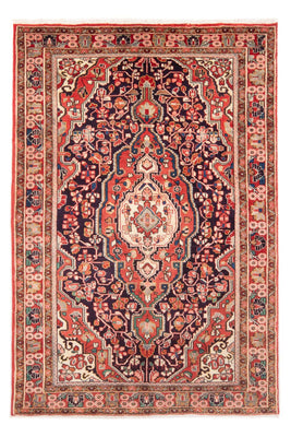 Tapis persan - Nomadic - 210 x 132 cm - bleu foncé