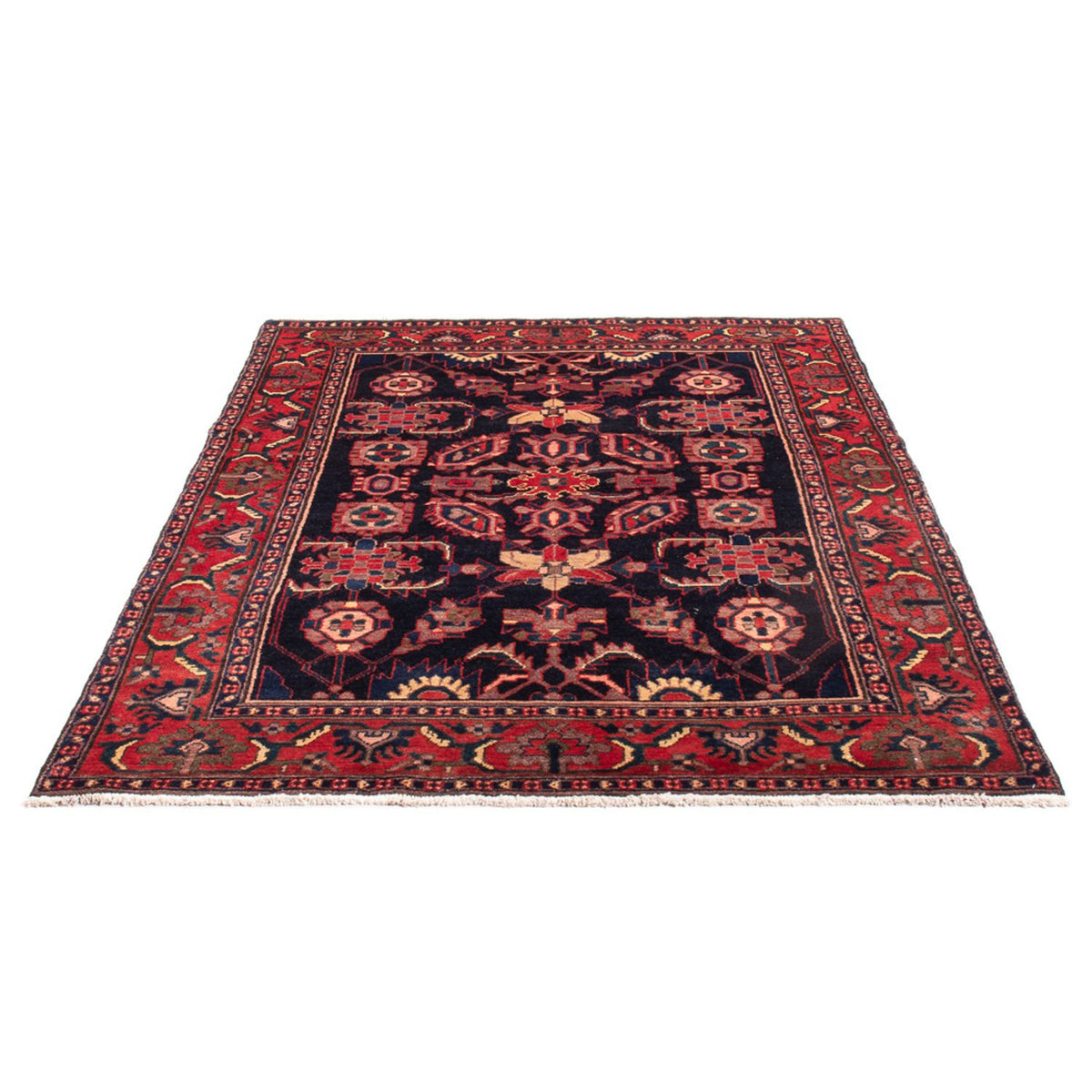 Tapis persan - Nomadic - 200 x 138 cm - bleu foncé