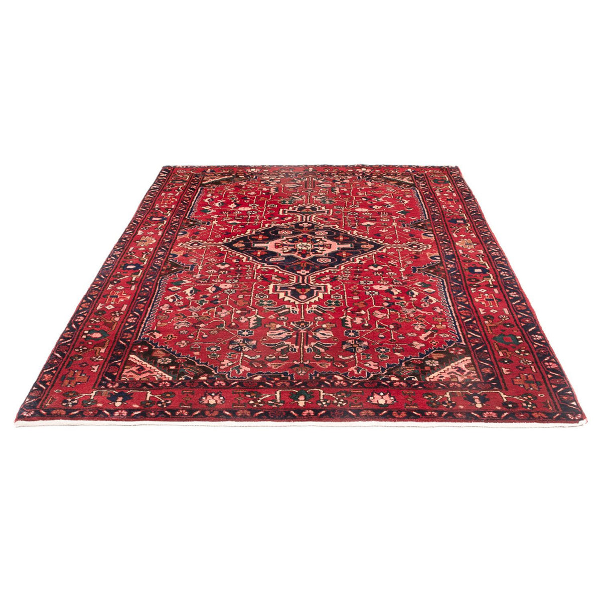 Tapis persan - Nomadic - 237 x 152 cm - rouge clair