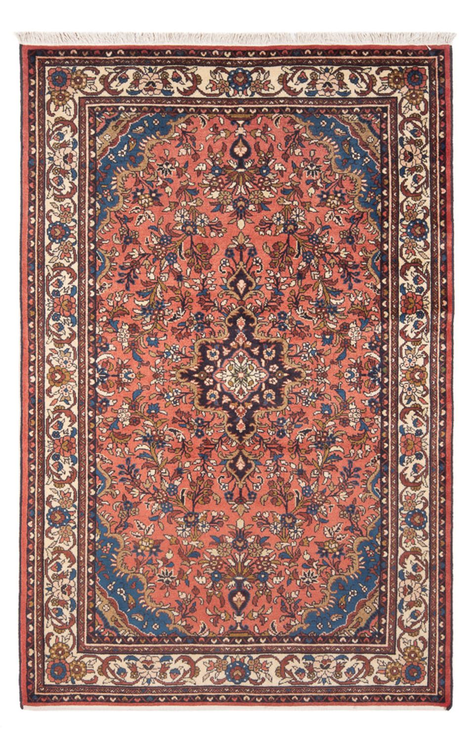 Tapis persan - Nomadic - 205 x 132 cm - rouge