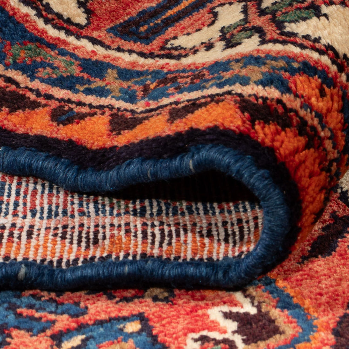 Tapis persan - Nomadic - 212 x 133 cm - rouge