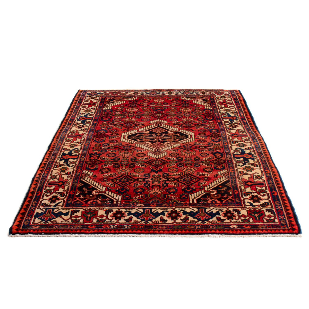 Tapis persan - Nomadic - 212 x 133 cm - rouge