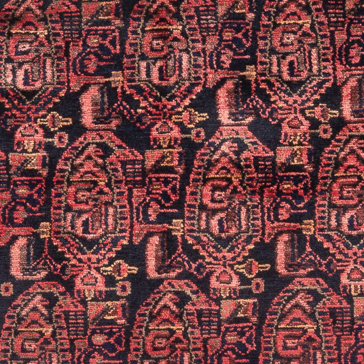 Tapis persan - Nomadic - 201 x 132 cm - bleu foncé