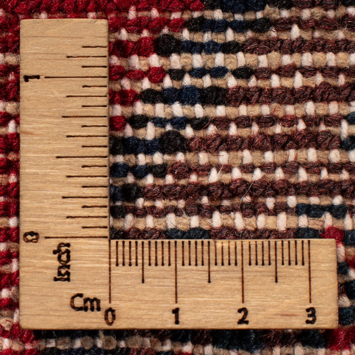 Tapis persan - Nomadic - 201 x 132 cm - bleu foncé