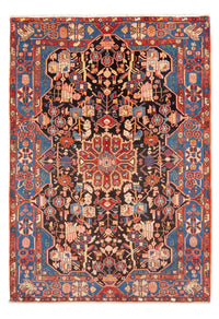 Tapis persan - Nomadic - 237 x 155 cm - bleu foncé