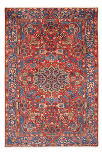 Tapis persan - Nomadic - 242 x 155 cm - rouge clair