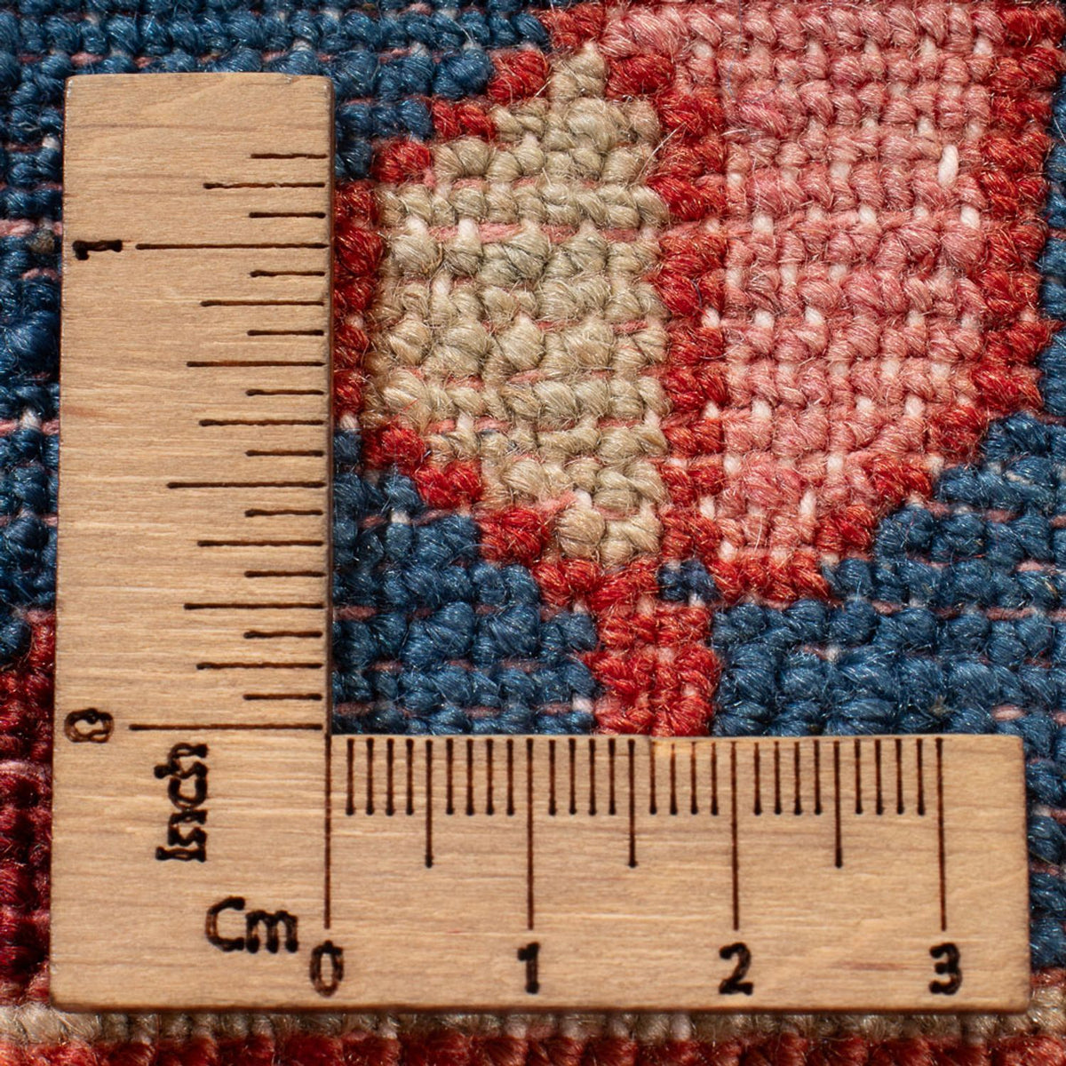 Tapis persan - Nomadic - 220 x 157 cm - rouge clair