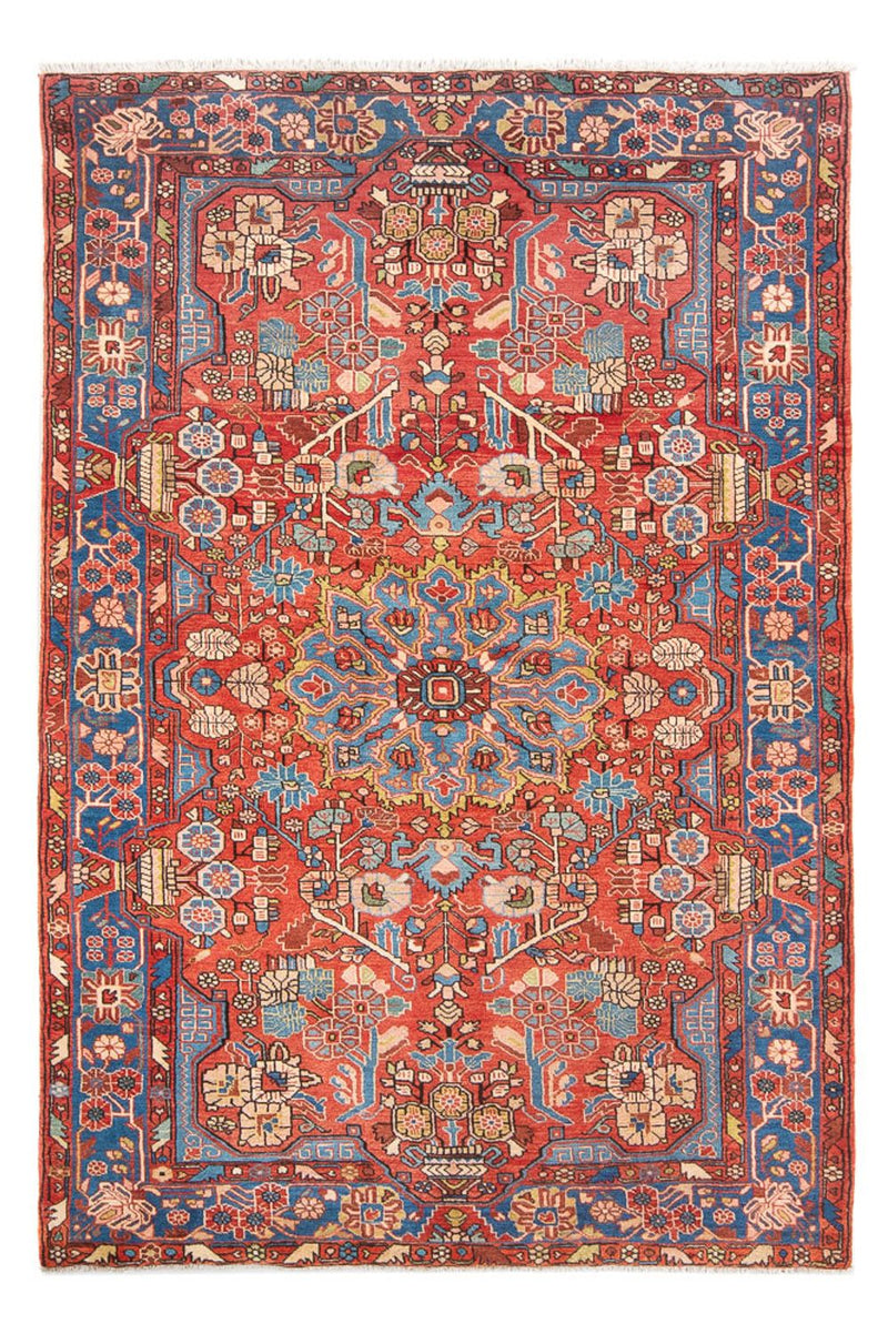 Tapis persan - Nomadic - 242 x 157 cm - rouge clair