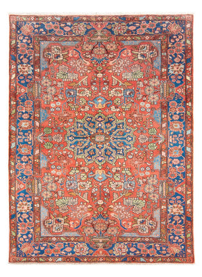 Tapis persan - Nomadic - 220 x 150 cm - rouge clair