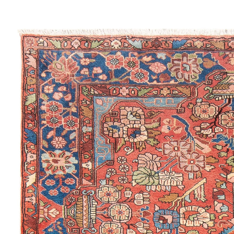 Tapis persan - Nomadic - 220 x 150 cm - rouge clair