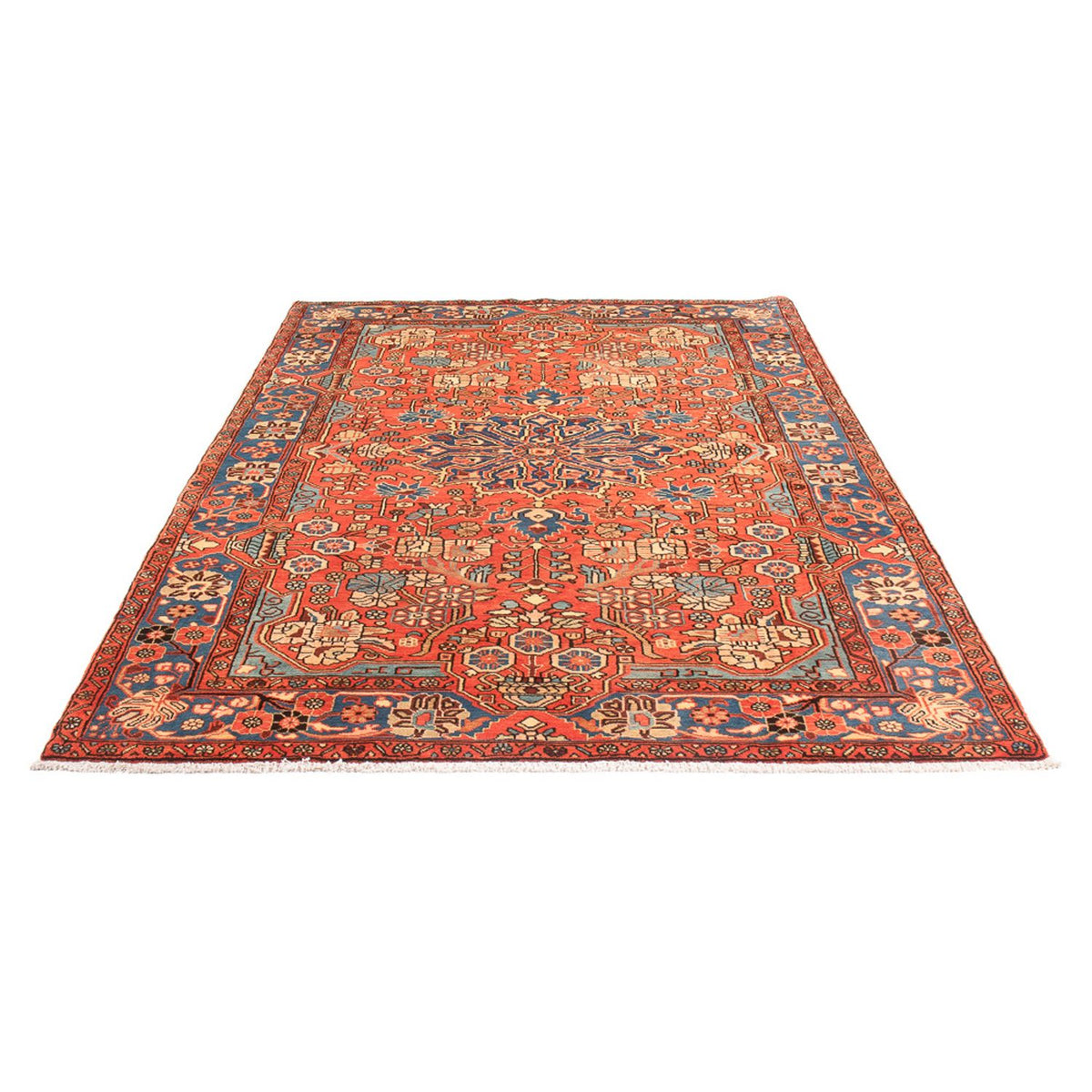 Tapis persan - Nomadic - 245 x 155 cm - orange