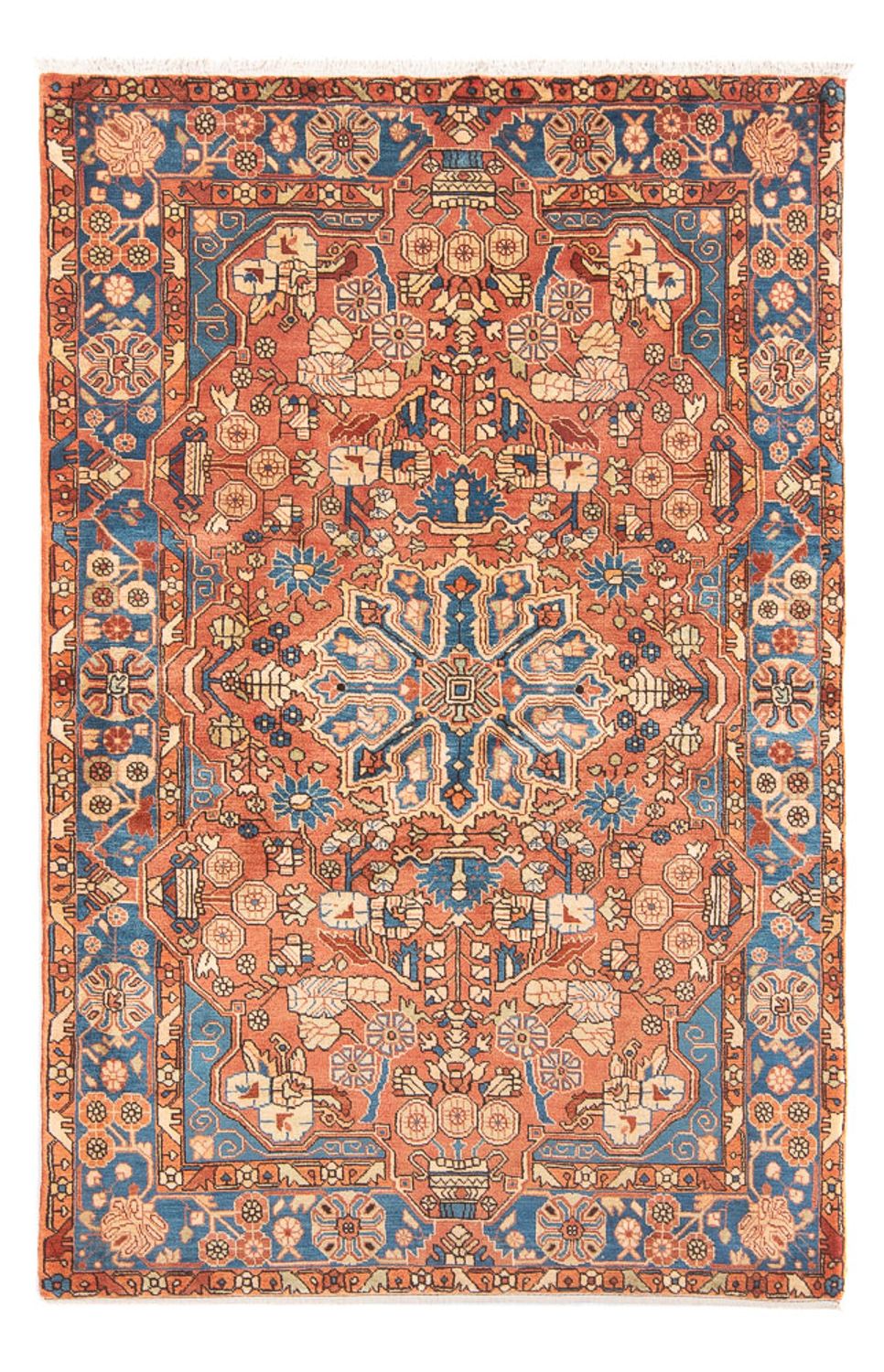Tapis persan - Nomadic - 237 x 153 cm - orange