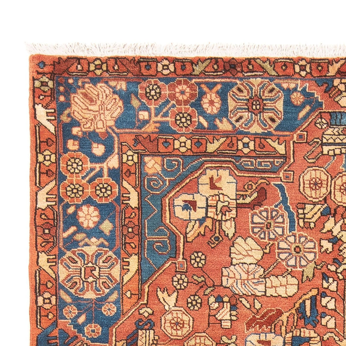 Tapis persan - Nomadic - 237 x 153 cm - orange