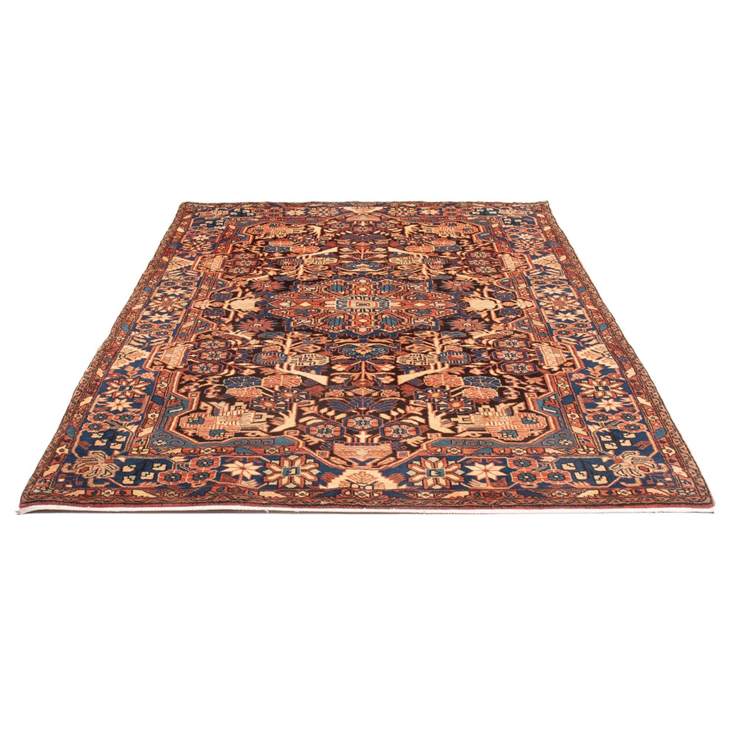 Tapis persan - Nomadic - 244 x 155 cm - rouge clair