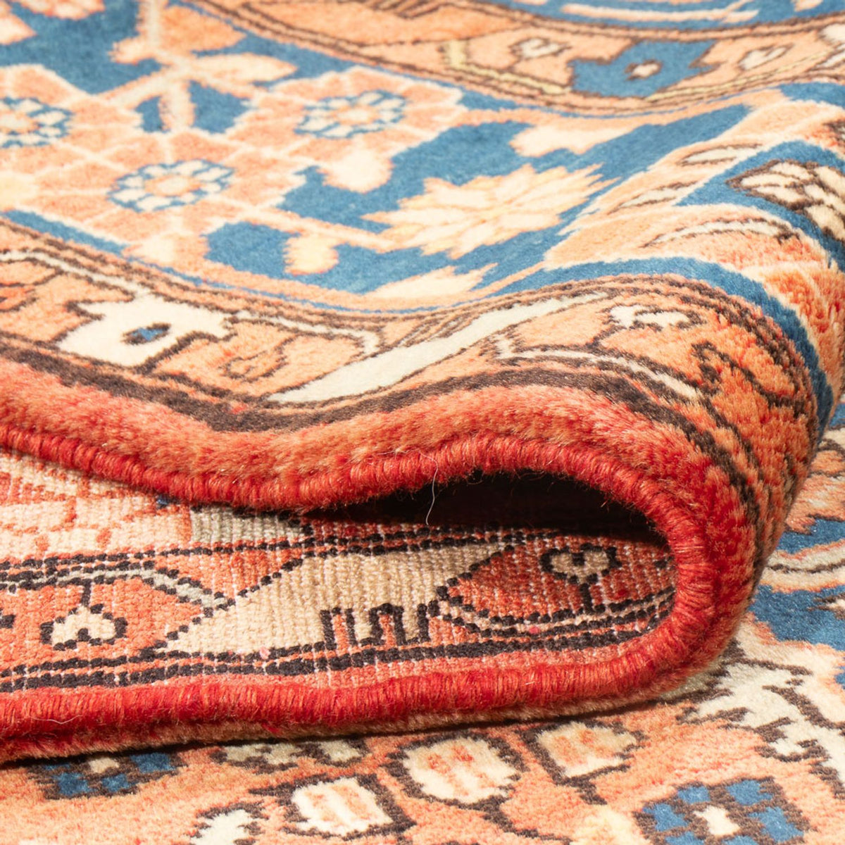 Tapis persan - Nomadic - 246 x 160 cm - orange