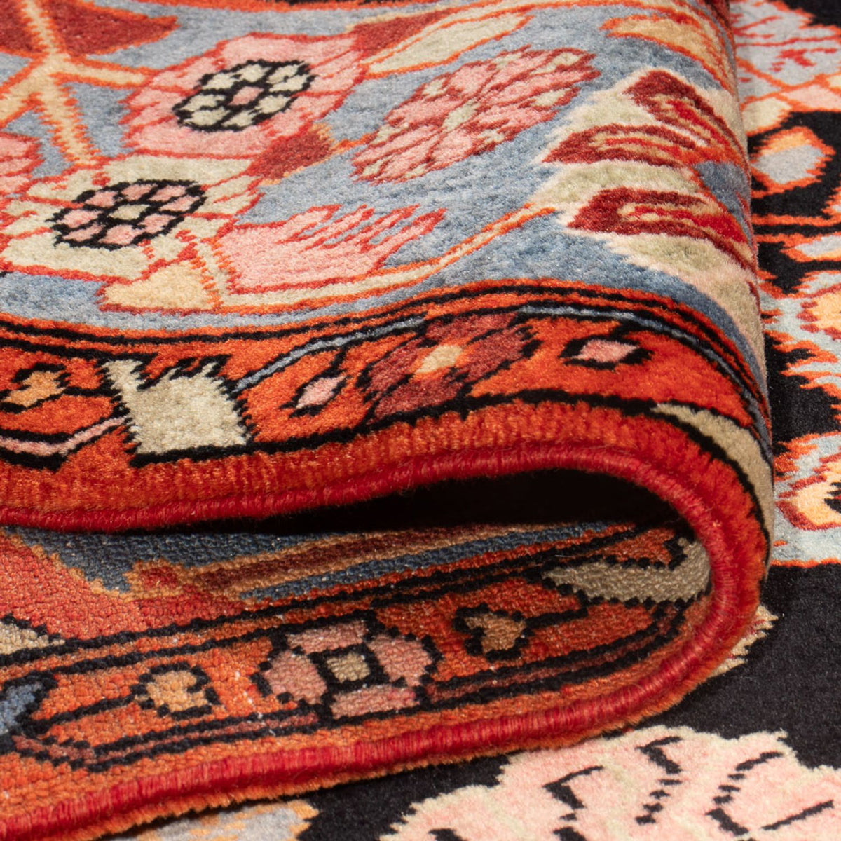 Tapis persan - Nomadic - 230 x 157 cm - rouge clair