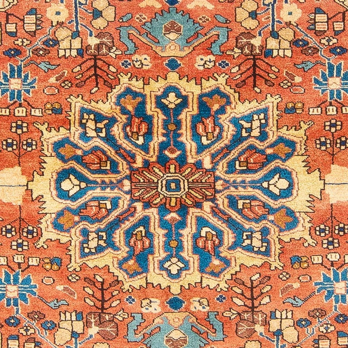 Tapis persan - Nomadic - 240 x 150 cm - rouge clair