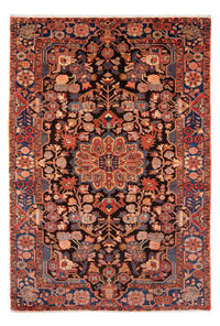 Tapis persan - Nomadic - 245 x 154 cm - rouge bordeaux