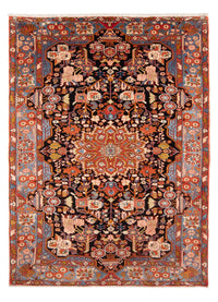 Tapis persan - Nomadic - 235 x 162 cm - rouge bordeaux