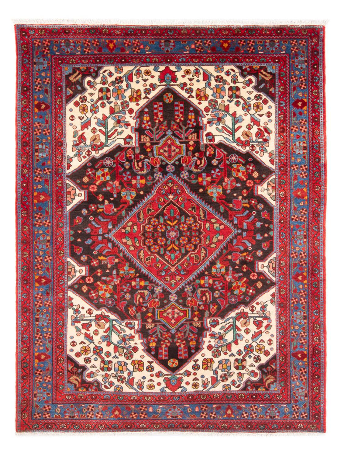 Tapis persan - Nomadic - 230 x 155 cm - rouge