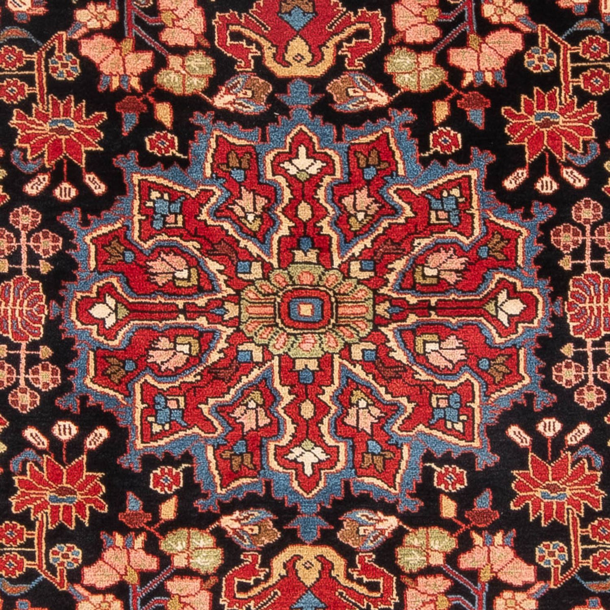 Tapis persan - Nomadic - 242 x 158 cm - rouge clair