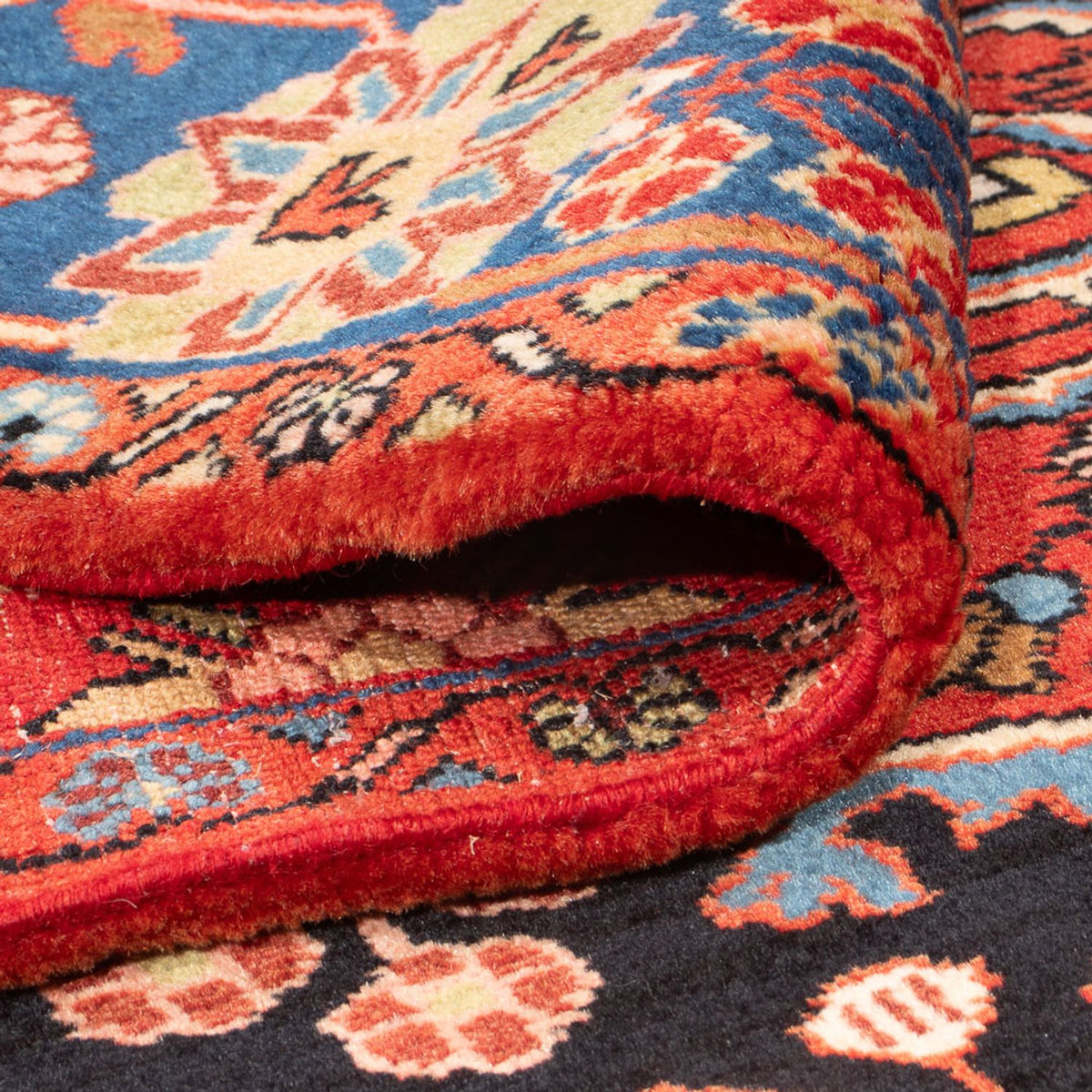 Tapis persan - Nomadic - 242 x 158 cm - rouge clair