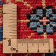 Tapis persan - Nomadic - 242 x 158 cm - rouge clair