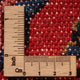 Tapis persan - Nomadic - 235 x 146 cm - rouge