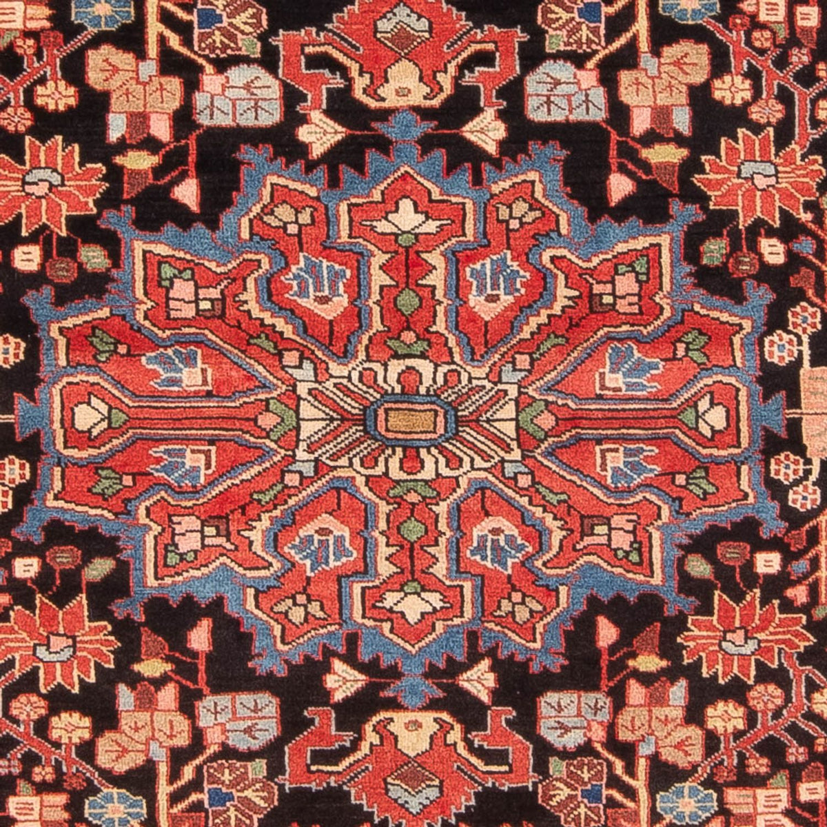 Tapis persan - Nomadic - 240 x 156 cm - rouge clair