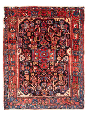 Tapis persan - Nomadic - 220 x 157 cm - bleu foncé