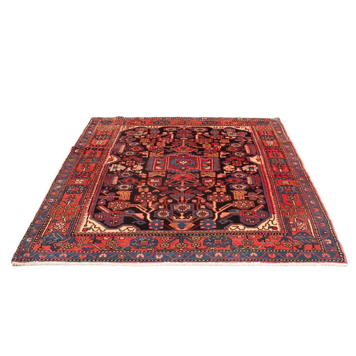 Tapis persan - Nomadic - 220 x 157 cm - bleu foncé