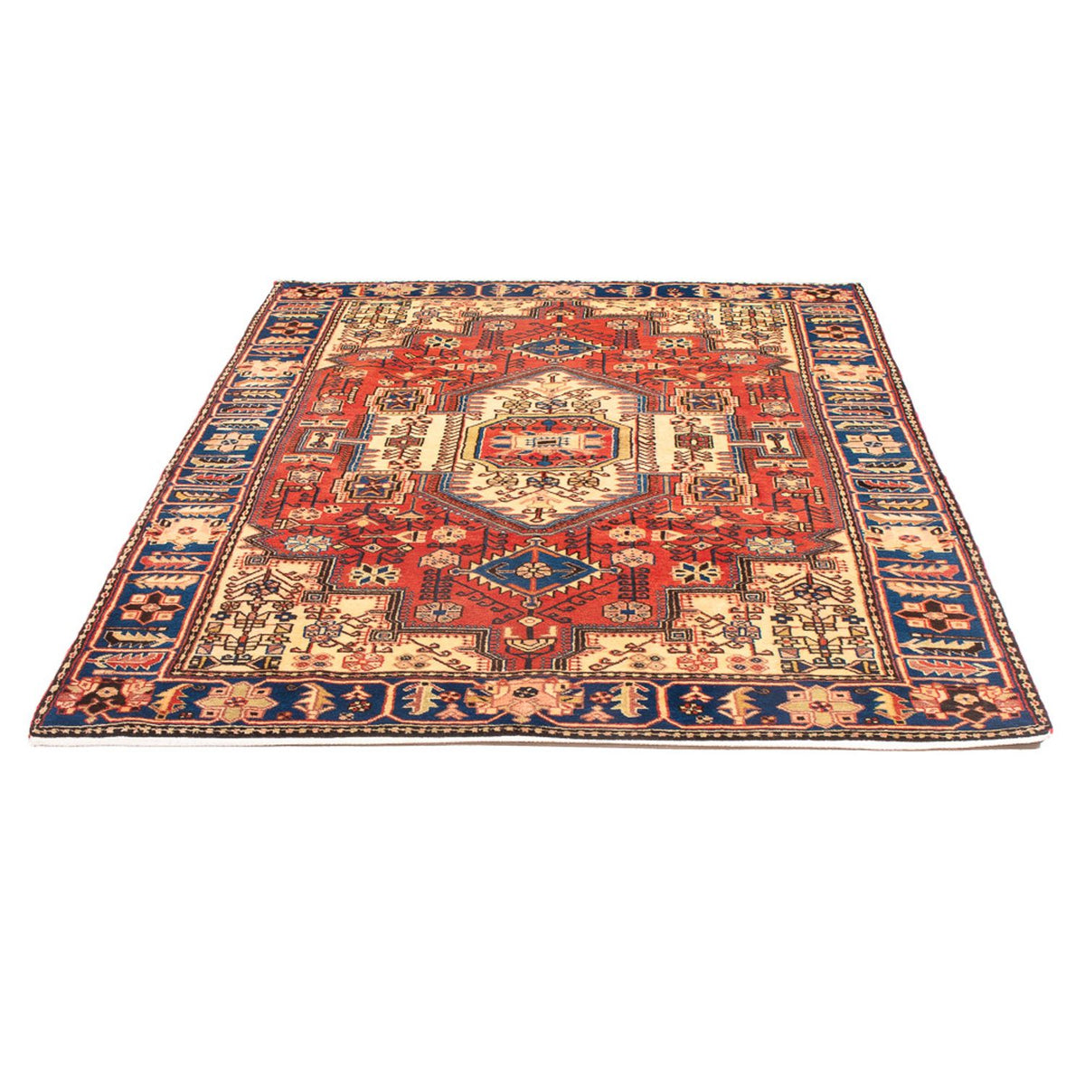 Tapis persan - Nomadic - 210 x 140 cm - beige