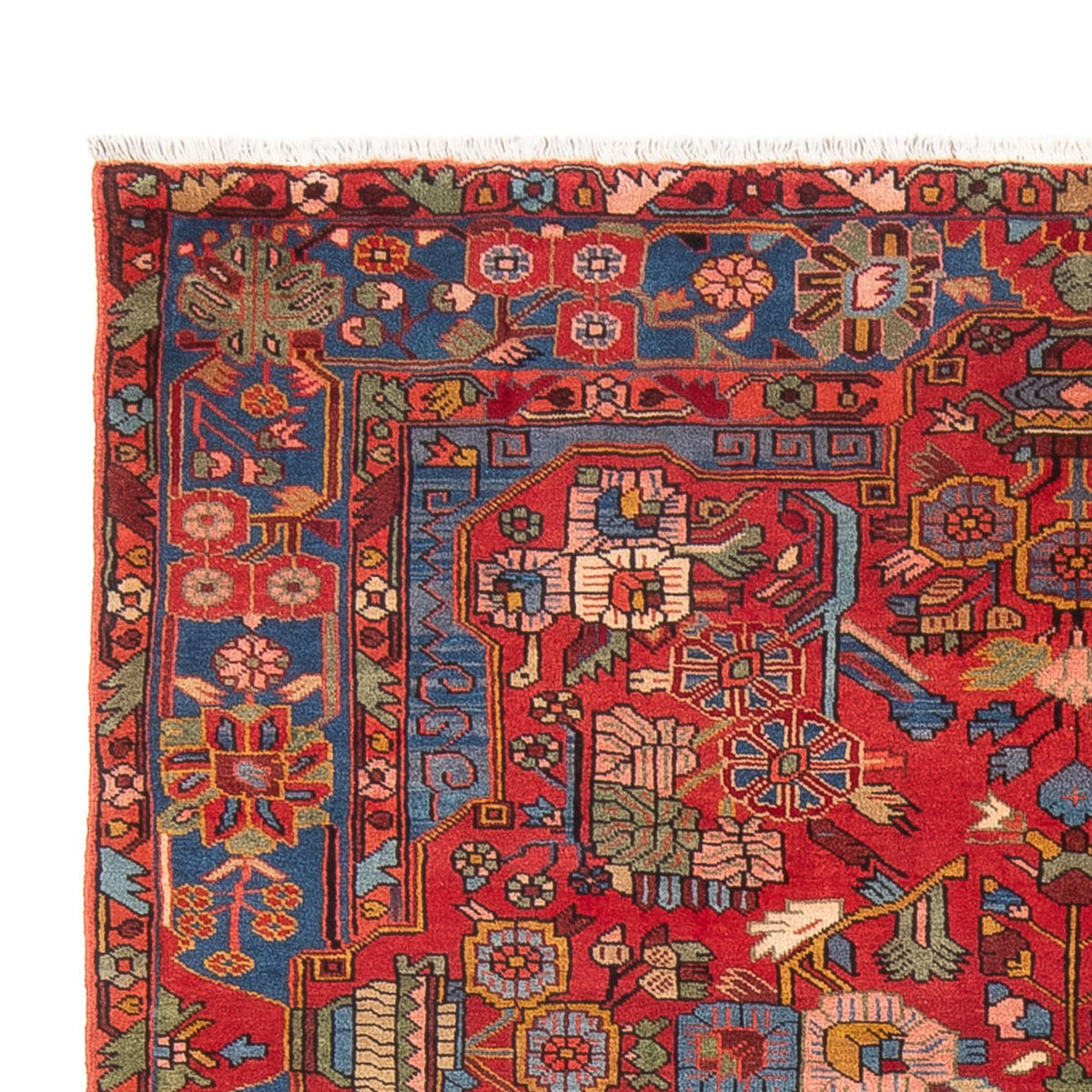 Tapis persan - Nomadic - 238 x 157 cm - rouge