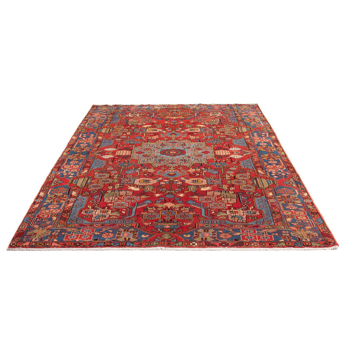 Tapis persan - Nomadic - 238 x 157 cm - rouge