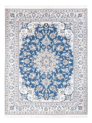 Tapis persan - Nain - Royal - 196 x 150 cm - bleu
