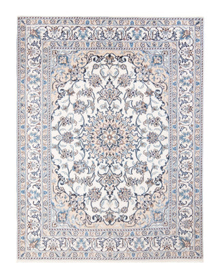 Tapis persan - Nain - Royal - 196 x 153 cm - crème