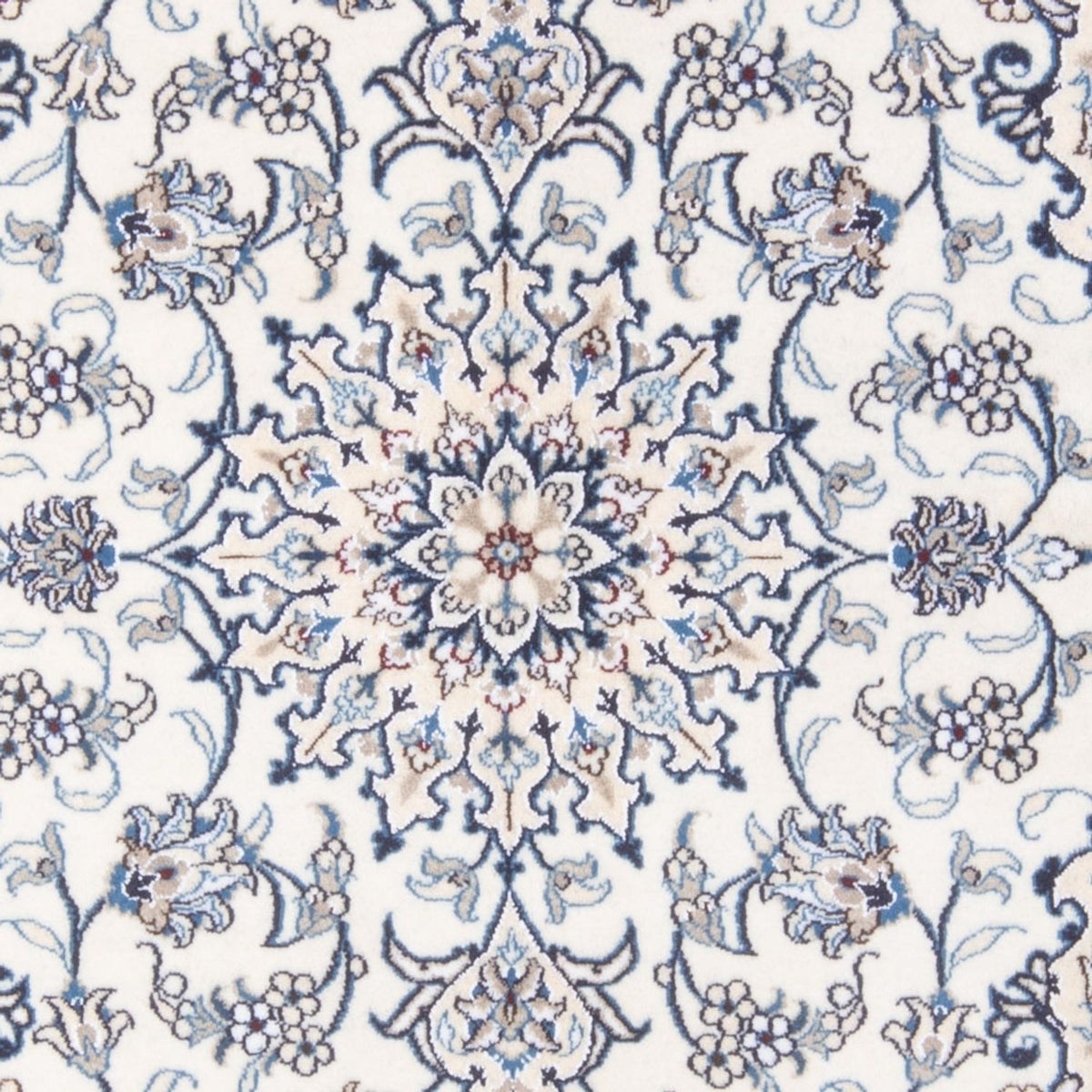 Tapis persan - Nain - Royal - 190 x 146 cm - crème