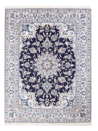 Tapis persan - Nain - Royal - 197 x 147 cm - bleu foncé
